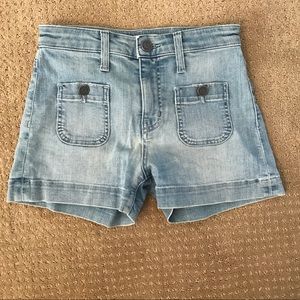 Joie high waisted jean shorts